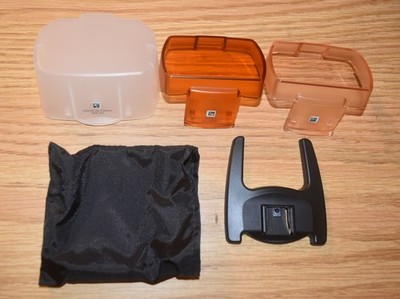 Canon Speedlite 600EX II-RT Accessory Kit SBA-E3 Diffuser, Filters, Stand, Case