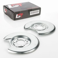 2X Ankerblech Schutzblech Bremsscheibe Deckblech Hinten LR FüR Volvo 240 260