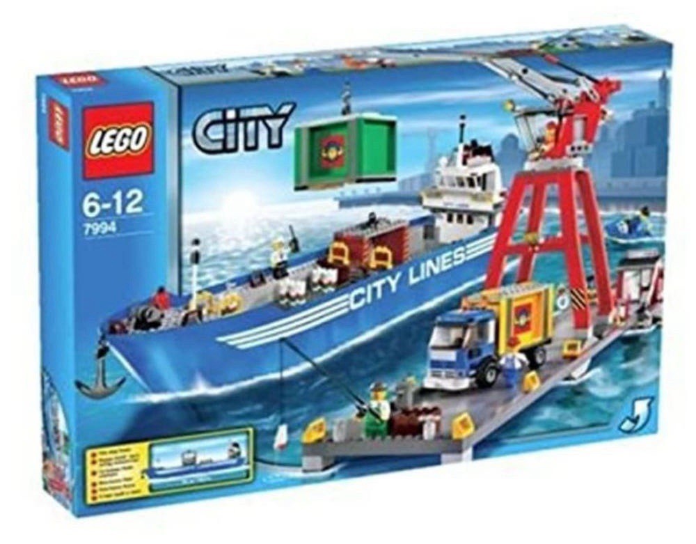 FedEx : LEGO City 7994 City Harbour BRAND NEW SEALED 2007 Retired Collectible