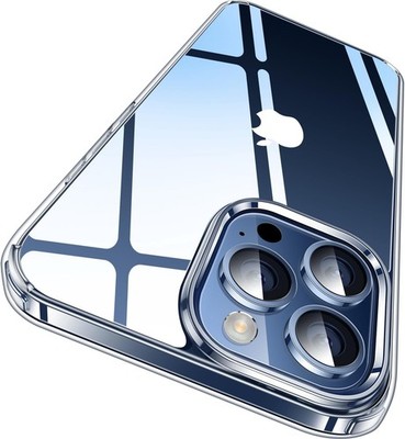 CASEKOO Crystal Clear für iPhone 15 Pro Hülle [TOP1 Anti-Vergilbung] [Superior Mil