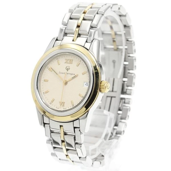 Girard Perregaux — Girard-Perregaux 1100 34mm SS Beige Dial Automatic Date Watch #C15462