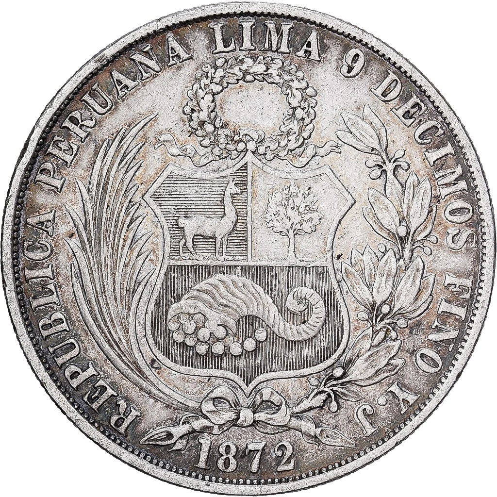 Silver 1872 Year Peruvian Coins for sale | eBay