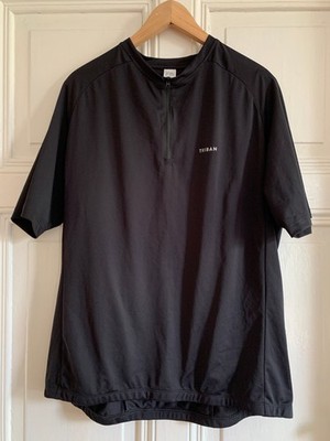 Rad Trikot Jersey kurzarm Triban Men Essential  schwarz XXL