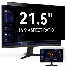 21.5 Inch Computer Privacy Screen Filter for 16:9 Widescreen Monitor, Removab...