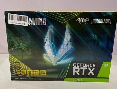 ZOTAC GeForce RTX 3070 Ti AMP HoloBlack 8GB RGB Lighting Graphics Card