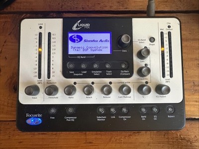 Focusrite Liquid Mix DSP Plugin Controller, Neve, SSL, Fairchild, VST, FireWire
