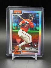 2026 Topps Series 1 Drew Gilbert Aqua Rainbow Foil - GIANTS
