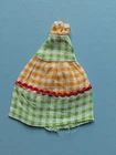 vintage small fashion dolls dress gingham fabric . Pippa?