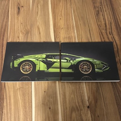 LEGO Technic Lamborghini Sián FKP 37 Building Set 42115 BOOK 1 &2 Manual