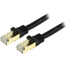 Startech C6ASPAT6INBK 6in CAT6A Ethernet Cabl...