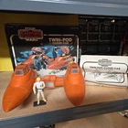 Star Wars Vintage Twin-Pod Cloud Car w/ pilot Empire Strikes Back 1980 with Box