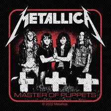 Metallica Patch  Master Of Puppets Band multi...