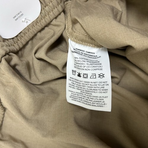 Nike Air Jordan MVP Woven Pants Mens Size Large Sail Khaki HQ8135 Straight $90 - Picture 7 of 9