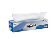 Kimwipes Delicate Task Wipers, 3-Ply, 11.8 x 11.8, Unscented, White, 100/Box, 15