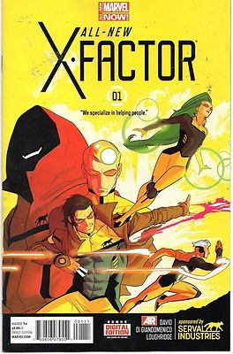MARVEL COMICS ALL NEW X-FACTOR #1 MARCH 2014 ALL NEW NOW NM