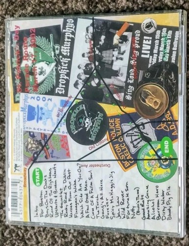 DROPKICK MURPHYS - LIVE ON ST. PATRICK'S DAY - CD ALBUM (2002) - HELLCAT - VGC - Picture 6 of 6