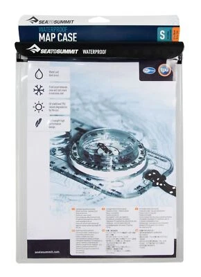 Sea to Summit Waterproof Map Case Clear S Utensilientasche Tasche Clear