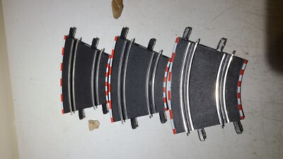 Carrera Go Mario Kart 8 Replacement Parts 1:43 Slot Track M banked curve 3pc