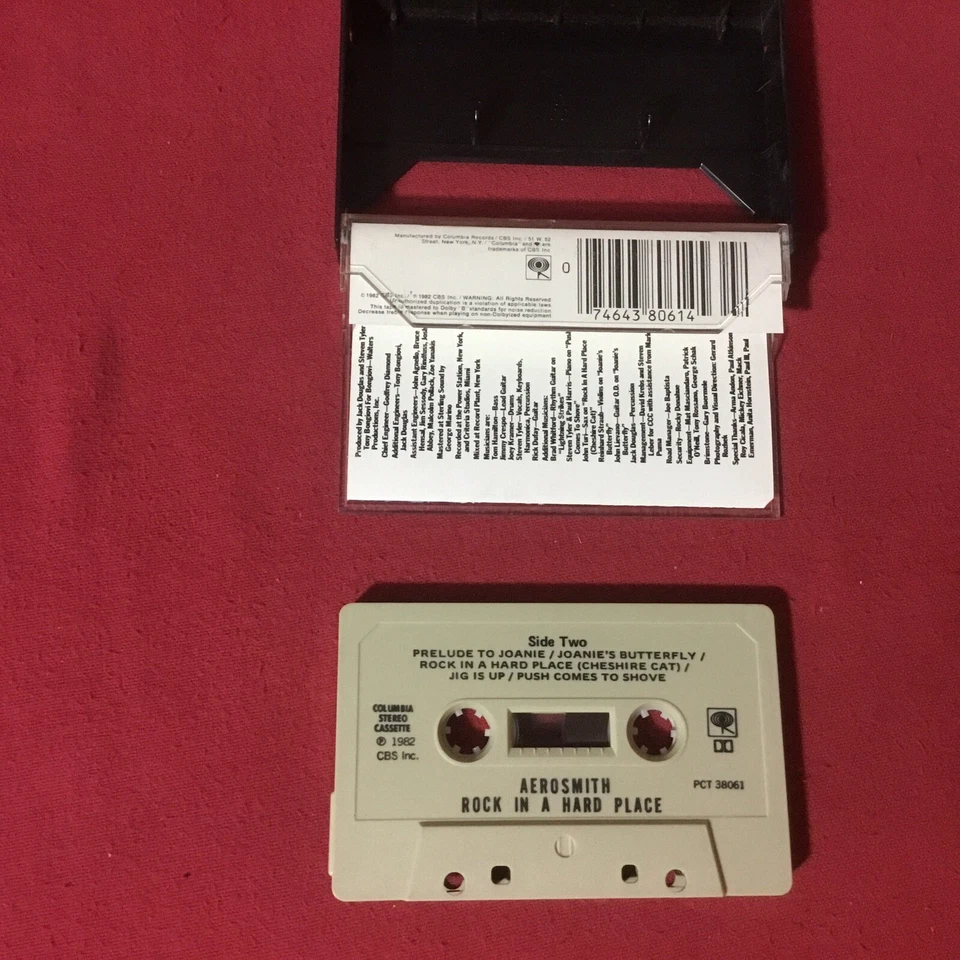Aerosmith – Rock In A Hard Place *1982:Columbia Cassette PCT 38061 (EX) copy - Image 2 of 4