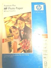 HP Premium Plus Photo Paper High Gloss 4x6" 11.5 mil 100-Sheet Pack