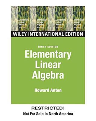 WIE Elementare Lineare Algebra - Anton, Howard