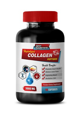 heart health powder - COLLAGEN 3000MG - collagen peptides usa 1B