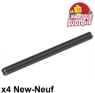 Lego Technic 4X Achse 8 8L Schwarz 3707 NEU