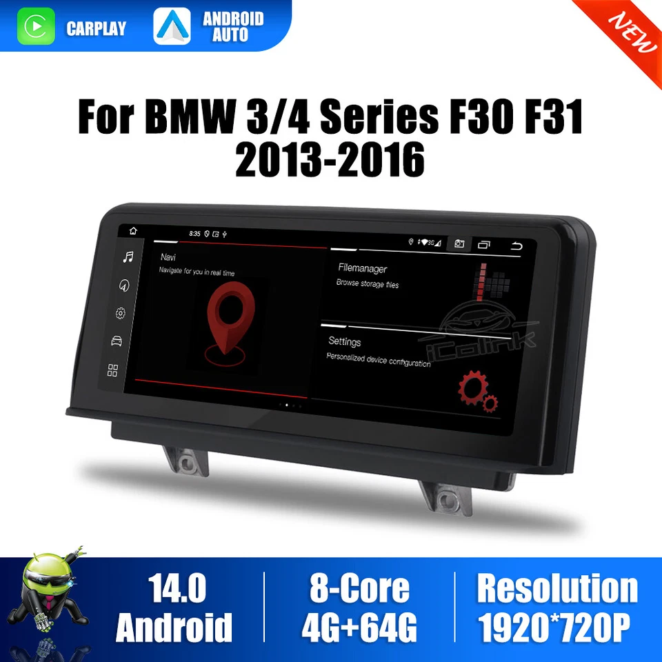 BMW 1 2 series f20 EVO 2017-2019 Apple Carplay + Android auto navigation F21 F22 - Bild 2 von 4