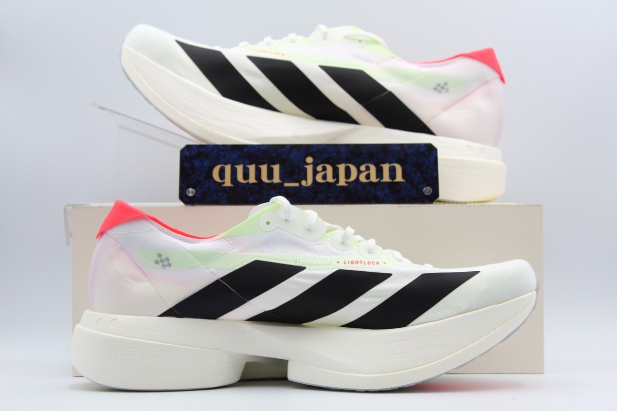adidas Adizero Adios Pro 4 White Black Silver Metallic