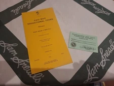 Chesapeake Baltimore Ohio C&O B&O Menu & Member Card K.S. Cox Food Service Sup.