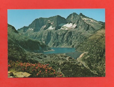 See Und Staudamm Cap Lang Und der Pic De Néouvielle (K1141)