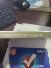 2012 Intuit TurboTax Home  Business Schedule C Federal State CD