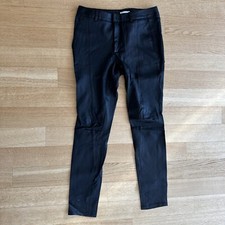 Helmut Lang Slouchy Leather Leggings Size 2