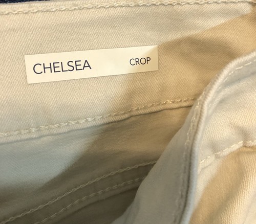 Women’s Code Bleu Chelsea Crop Capris Size 8 Tan - Picture 7 of 8