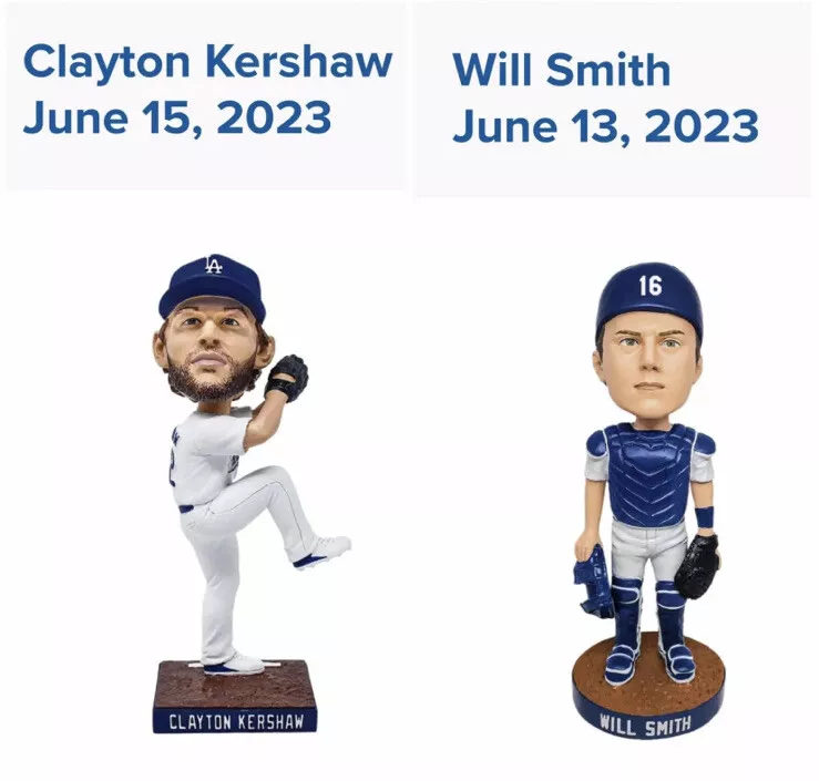2023 Bobbleheads Los Angeles Dodgers