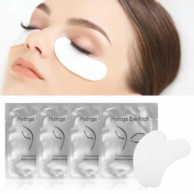 100Pcs Eye pads Eyelash Pad Gel Patch Lint Free Lashes Extension Mask Eyepads US