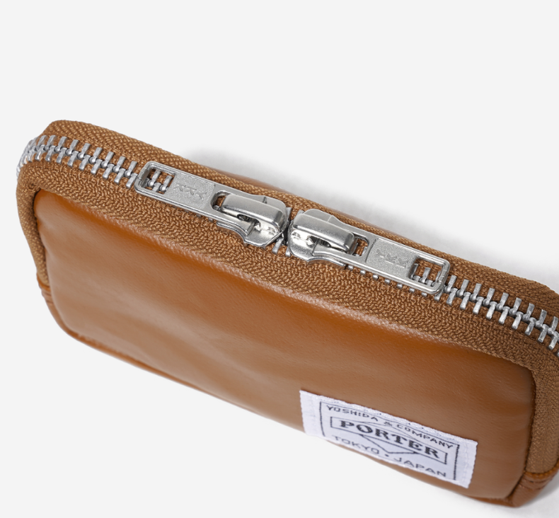 Porter Freestyle Multi Coin Case Camel / Express | eBay