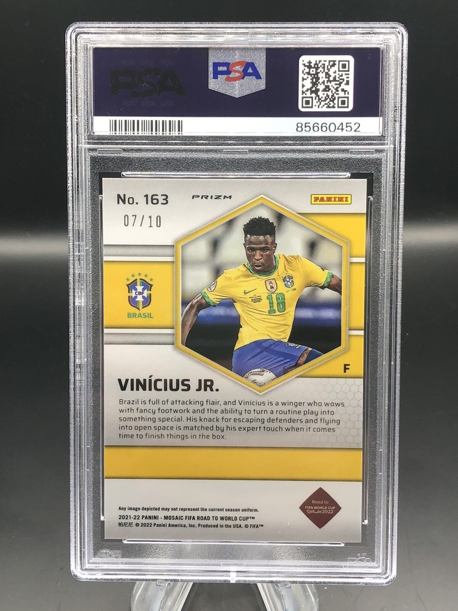 Vinicius jr ヴィニシウス Panini gold standard 2021-22 Panini Mosaic FIFA Vini Jr. Vinicius True Gold SSP 7