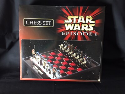Star Wars Episode 1 Phantom Menace Schachspiel 1999 komplett  
