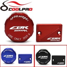 Front Rear Brake Reservoir Fluid Cover Cap Fo...