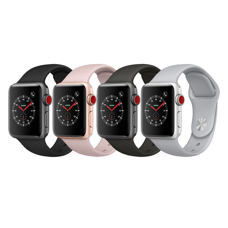 Apple Watch Series 3 Cellular Aluminum 38mm with Sport Loop or
