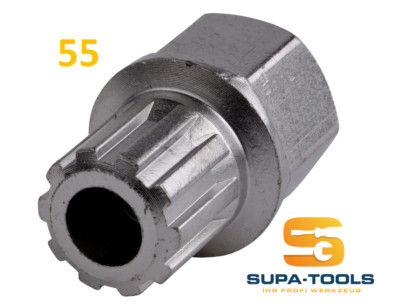 VW VAG Felgenschloss N55, 10 Kant 10 Zahn, OEM T10101- C055 Schlüssel
