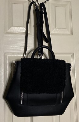 MMS design Studio Anthropologie Sherpa Trimmed Black  display picture 3