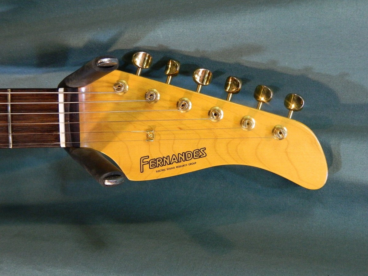 c.1991 Fernandes LE-2G, Made in Japan, Rare Color, Gold Parts, We