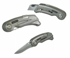 STANLEY 10-813 Sportmesser Quickslide 2 in 1 mit Trapez und Sportklinge