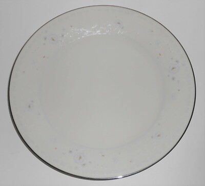 Noritake China Porcelain Platinum 7265 Baldwin Dinner Plate