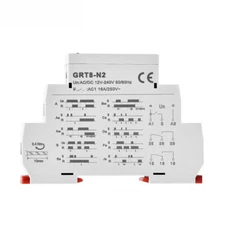 Multi-function Time Delay Relay For GEYA GRT8-N2 AC/DC 12-240V #E5