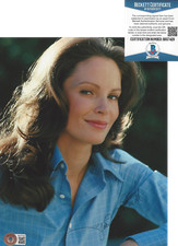JACLYN SMITH SIGNED 'CHARLIE'S ANGELS' 8x10 PHOTO ACTRESS I BECKETT COA BAS
