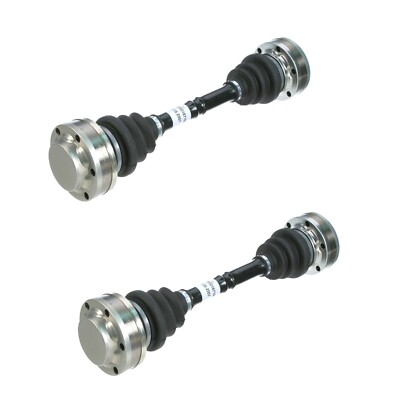 GKN Loebro Pair Set of 2 Rear Axle Shaft Assemblies For BMW E24 E28 535i M5 M6