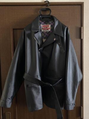 Bellstaff black prince rubberized jacket 50s | eBay